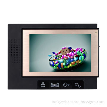 2014 20% discount home automation with intercom/unlock/call/monitor function, 700TVL CMOS camera